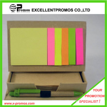 Promotional Recycled Sticky Notepad with Pen (EP-M5261)